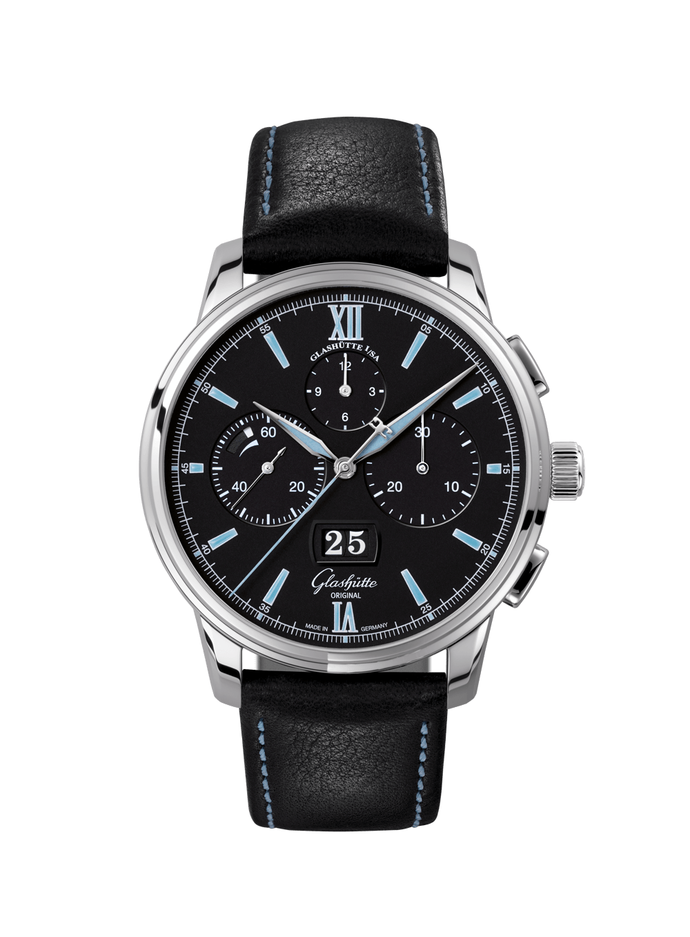 Senator Chronograph Panoramadatum 1-37-01-03-02-36 - Glashütte  